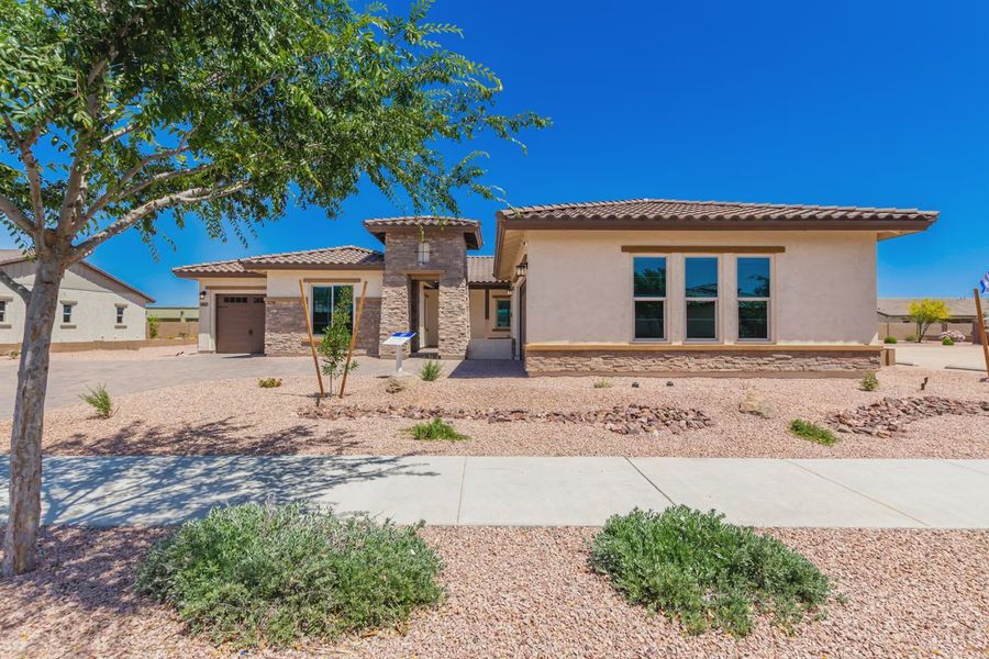 Exterior details of a home in Bellero Estates, Queen Creek (Image 19).
