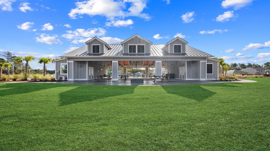 Front exterior of a home in the The Pines at New Hampstead community, located in Savannah, GA (Image 2).