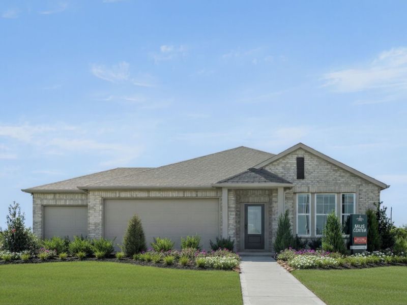 Front exterior of a home in the Mercer Meadows community, located in Royse City, TX (Image 4).
