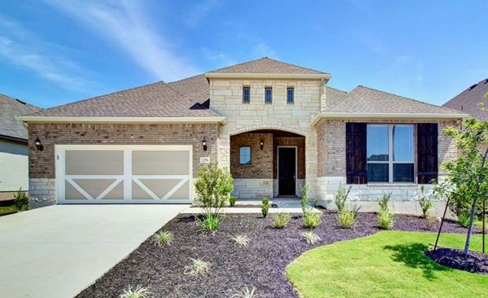 Image 6 of the Gruenefield community in New Braunfels, TX.