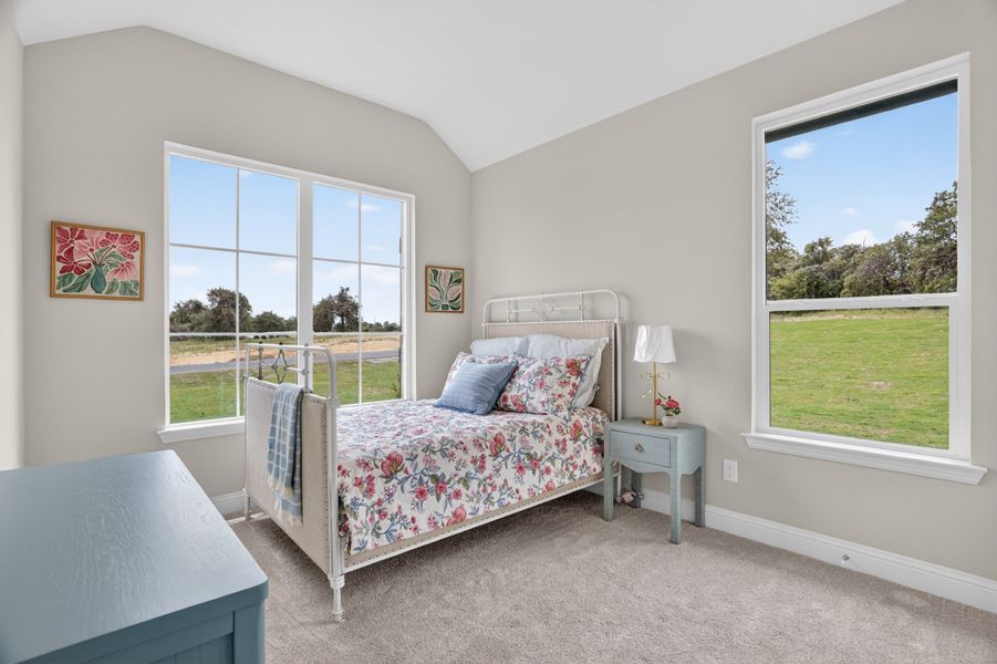 Furnished interior in a model home at Terra Vista Estates in Springtown (Image 42).
