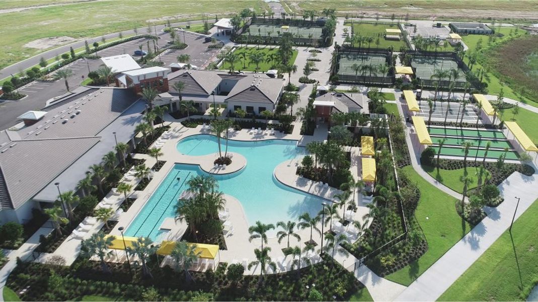 Mirada Clubhouse Aerial