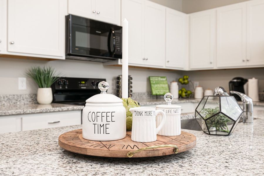 Close-up of interior finishes in a home at The Cottages of Silvertown, Thomaston (Image 54).
