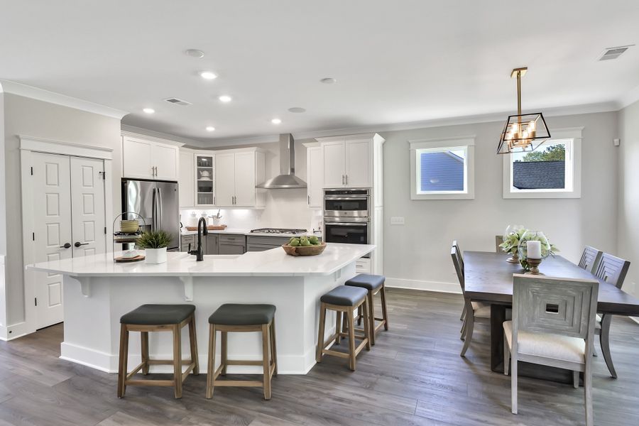 Furnished interior in a model home at Autumn Pond in Blythewood (Image 15).