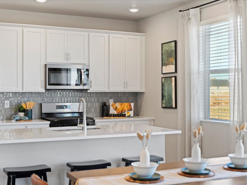 The Chatfield floorplan interior image taken at a Meritage Homes community in Colorado Springs