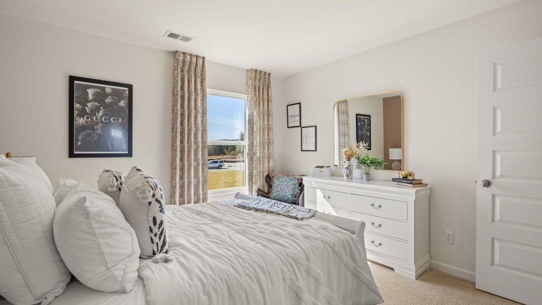 Furnished interior in a model home at Locust Grove Station - Cedar Ridge in Locust Grove (Image 32).