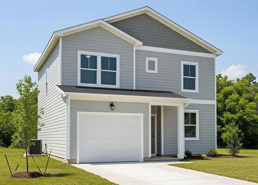 Front exterior of a home in the Declaration Homes community, located in Grovetown, GA (Image 16).