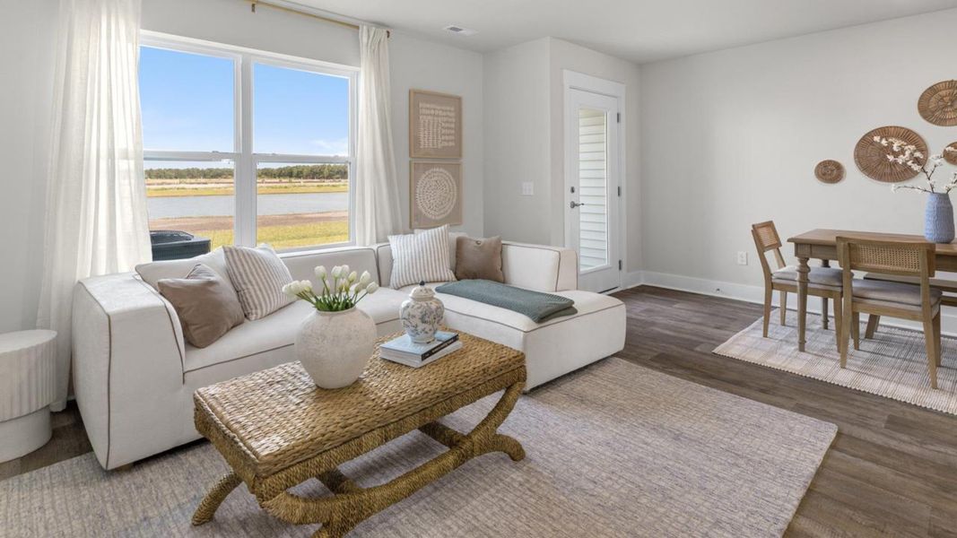 Furnished interior in a model home at The Landing at Sidbury Station in Castle Hayne (Image 24). Furnished interior in a model home at The Landing at Sidbury Station in Castle Hayne (Image 24).