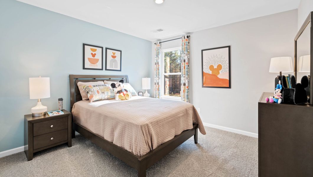 Furnished interior in a model home at Varner Station in Woodruff (Image 18). Furnished interior in a model home at Varner Station in Woodruff (Image 18).