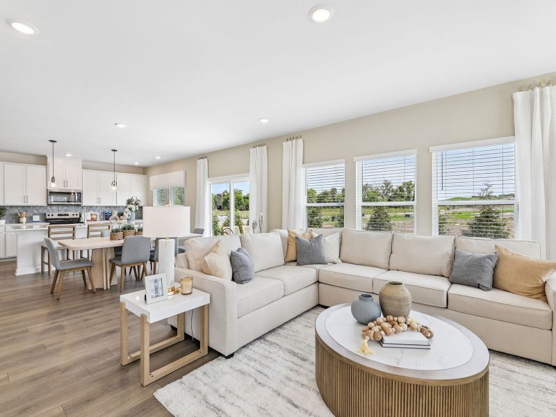Furnished interior in a model home at Avery Farms - Legacy Series in Murfreesboro (Image 8).