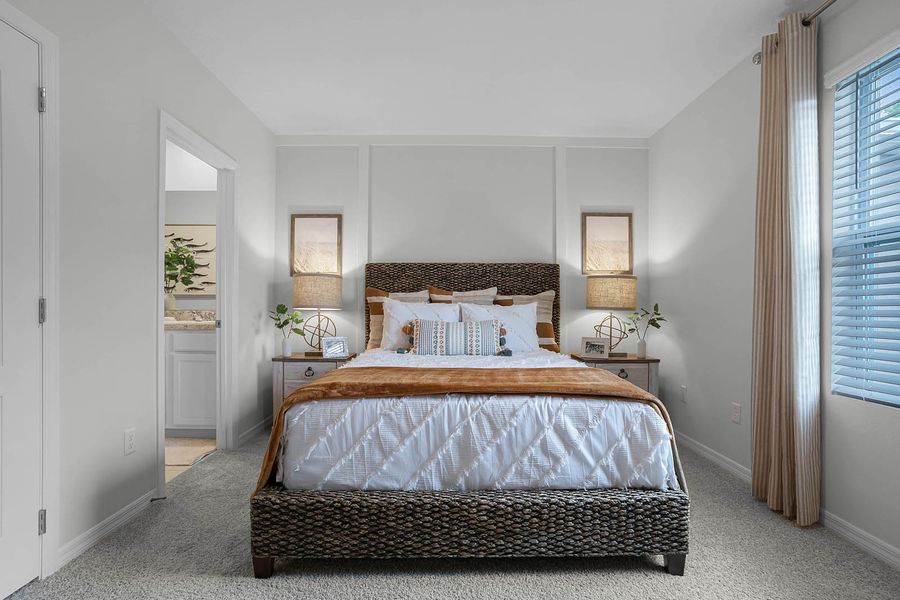 Furnished interior in a model home at Atria at Ridgewood Lakes in Davenport (Image 7). Furnished interior in a model home at Atria at Ridgewood Lakes in Davenport (Image 7).