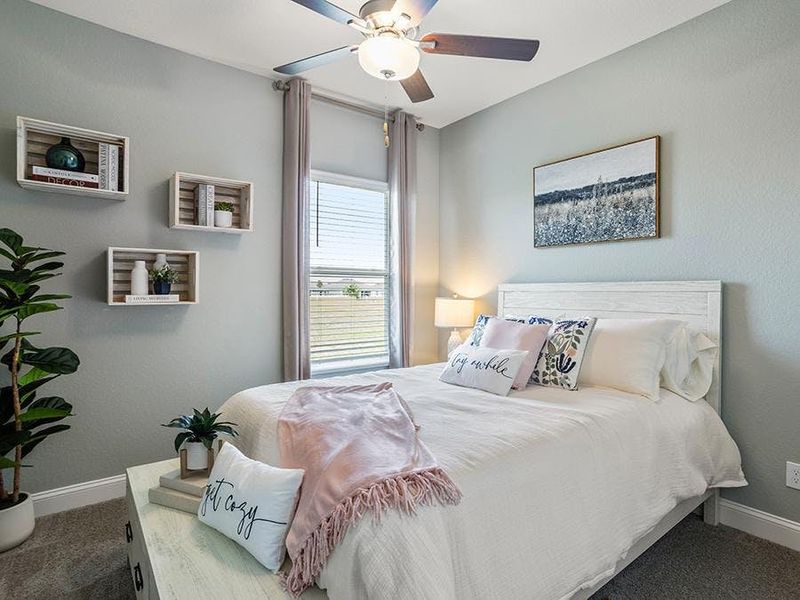 Or, for a peaceful guest suite - Waylyn model home in St. Cloud, FL