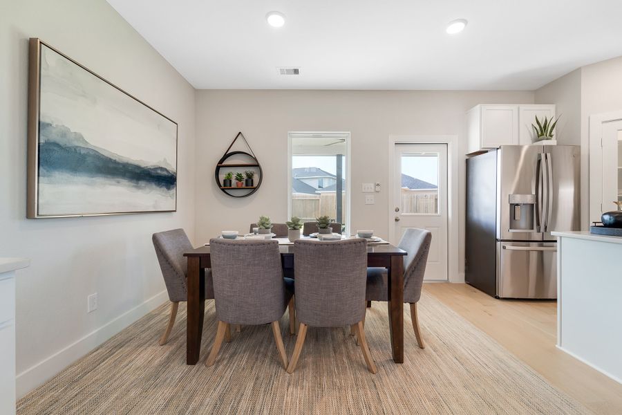 Furnished interior in a model home at Bluestem in Brookshire (Image 29). Furnished interior in a model home at Bluestem in Brookshire (Image 29).