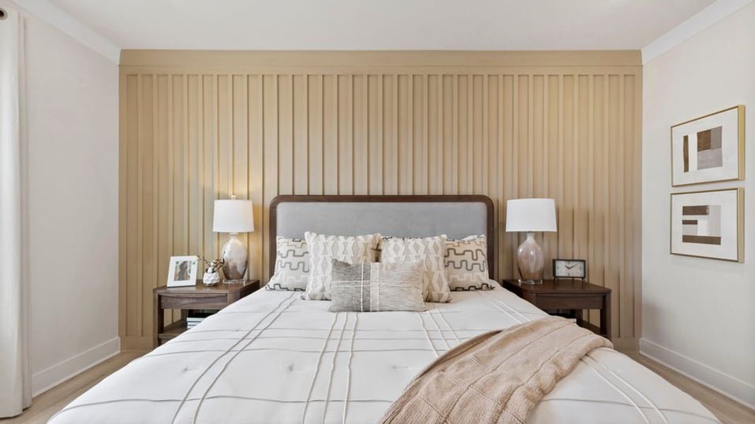 Furnished interior in a model home at Cottonwood Ridge in Piedmont (Image 34).