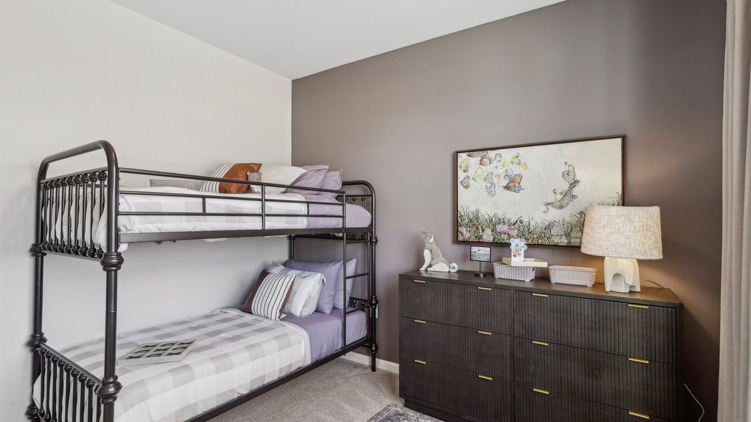 Furnished interior in a model home at CDJ Farms in Portland (Image 31).