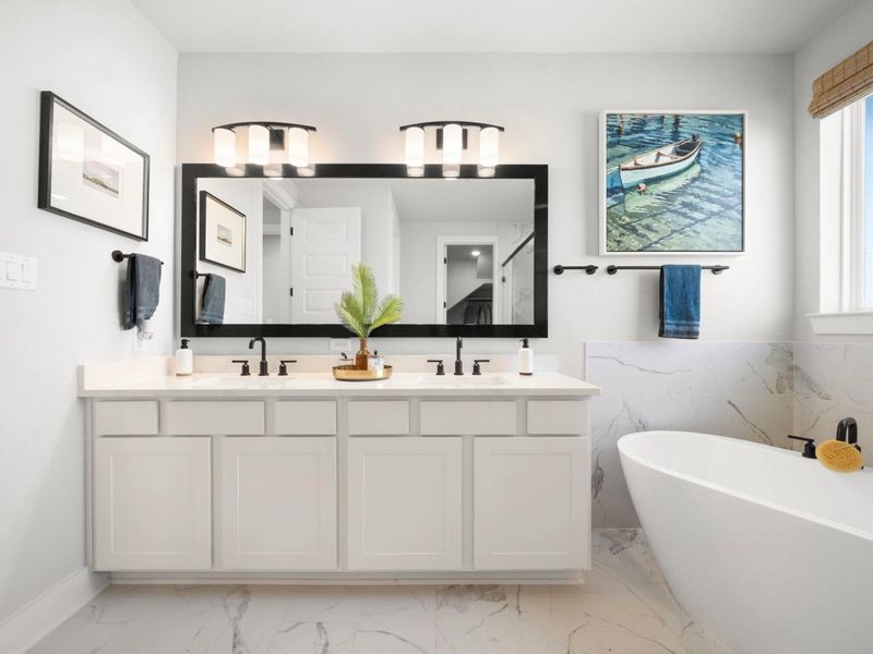 Furnished interior in a model home at Lago Mar in Texas City (Image 30). Furnished interior in a model home at Lago Mar in Texas City (Image 30).