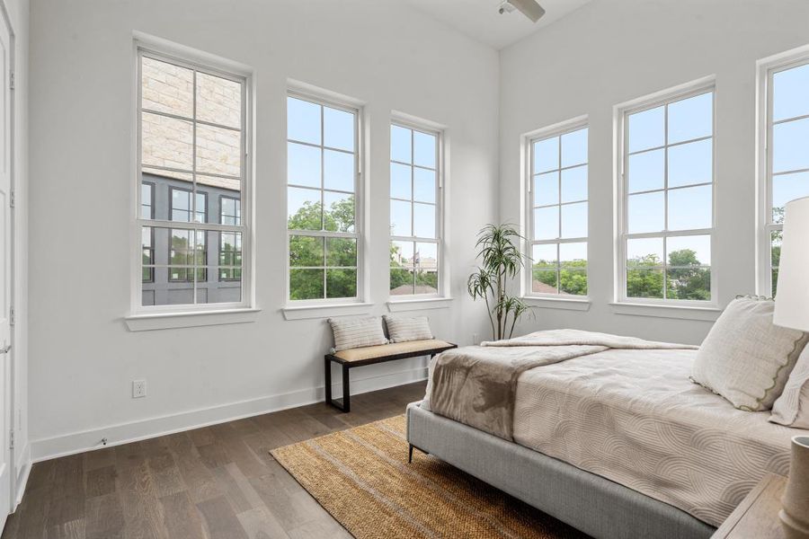 Furnished interior in a model home at Downtown Round Rock – The Depot in Round Rock (Image 1). Furnished interior in a model home at Downtown Round Rock – The Depot in Round Rock (Image 1).