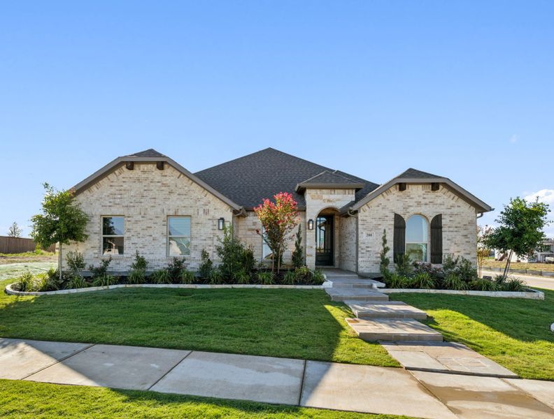 Front exterior of a home in the Still Water Lake Estates community, located in Godley, TX (Image 1). Front exterior of a home in the Still Water Lake Estates community, located in Godley, TX (Image 1).