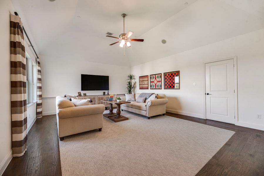 Furnished interior in a model home at King's Crossing - Phase 5 & 6 in Parker (Image 26). Furnished interior in a model home at King's Crossing - Phase 5 & 6 in Parker (Image 26).