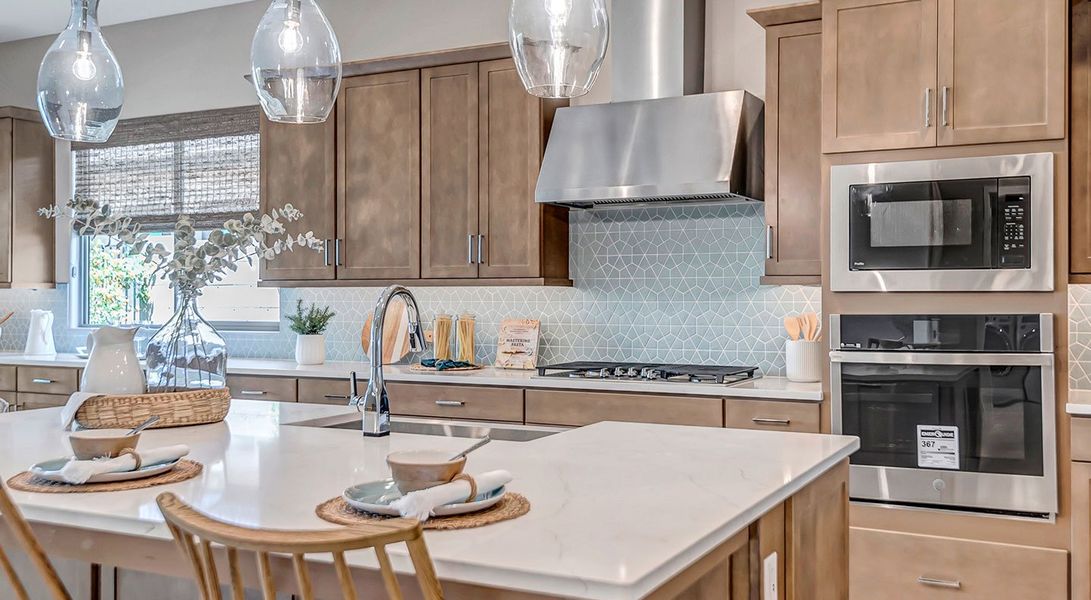 A showcase of a new construction home by Woodside Homes, highlighting their design and quality (Image 24).