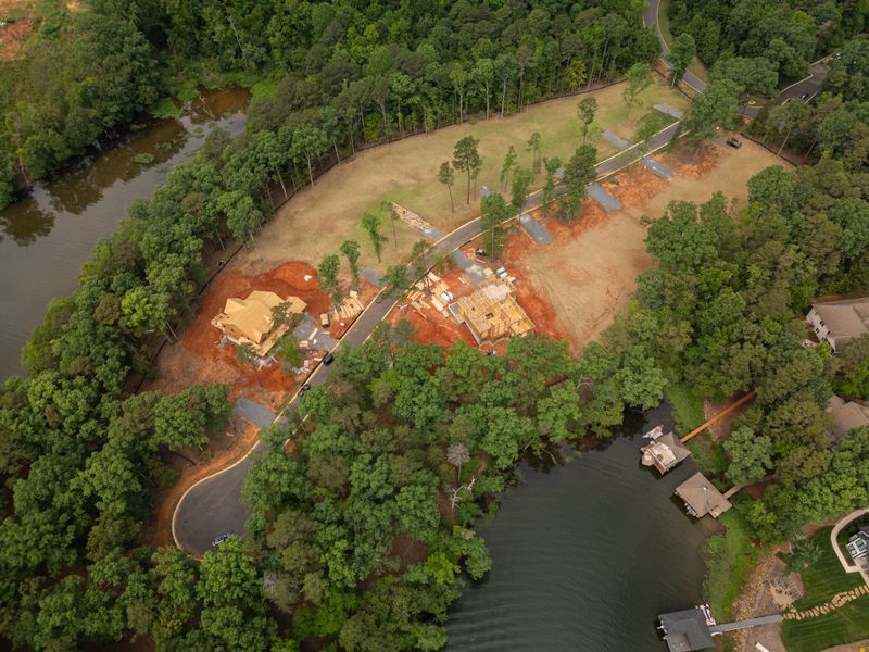 Site preparation and early development at Edgewater on Lake Tillery in Norwood, NC (Image 43).