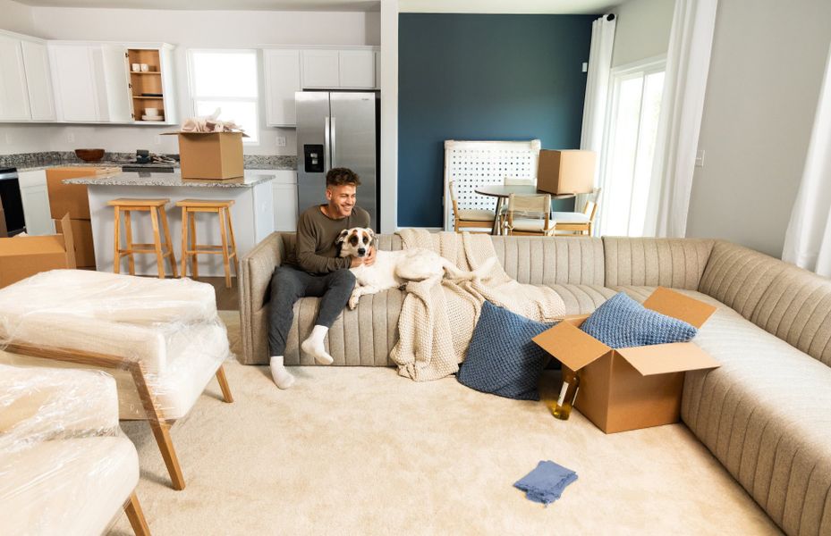 New home, same best friend New home, same best friend