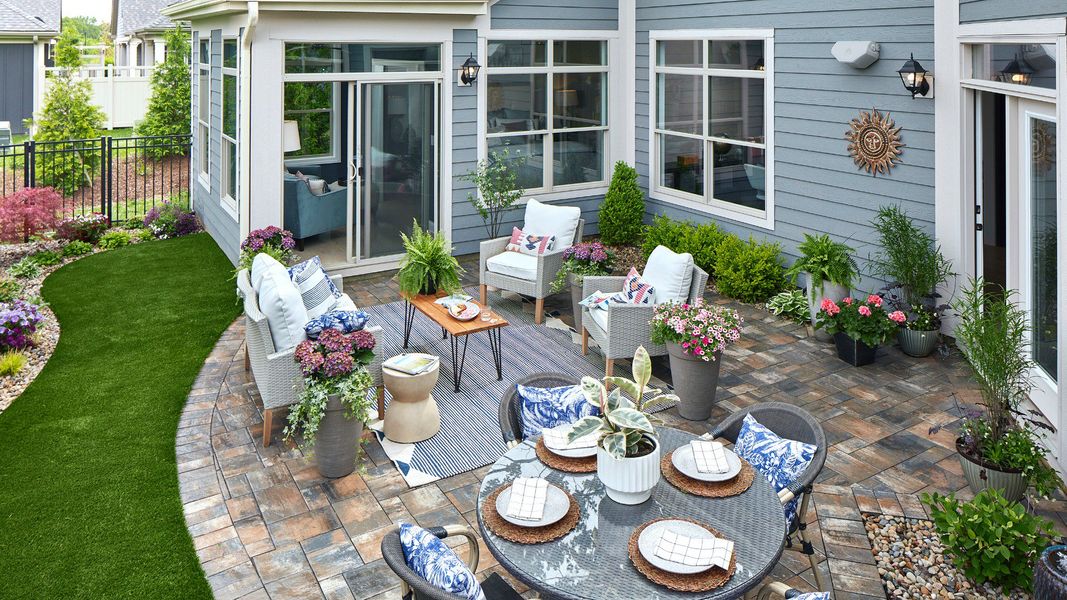 Exterior details of a home in The Courtyards by The Manor, Alpharetta (Image 2).