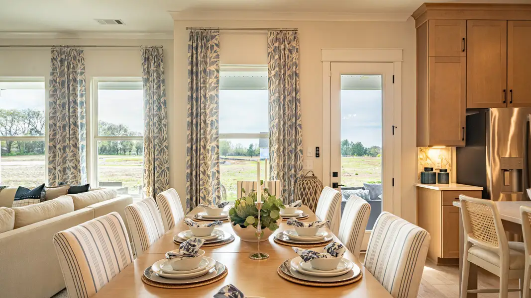 Furnished interior in a model home at Northridge Park in Murfreesboro (Image 9).