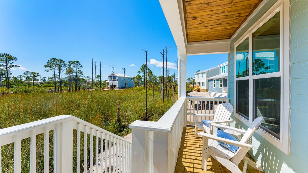 Exterior details of a home in Redfish Cove at Cape San Blas, Port Saint Joe (Image 20).