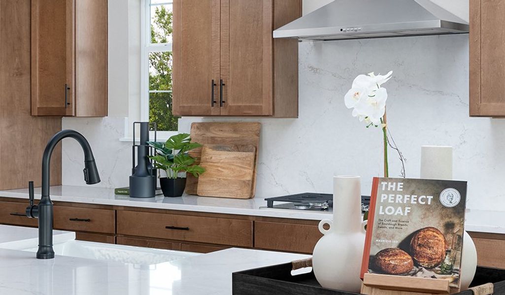 Close-up of interior finishes in a home at Peaceful Ridge, Colorado Springs (Image 10).