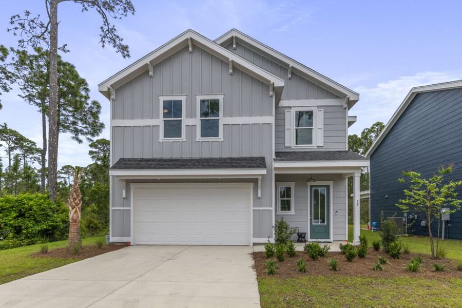 Front exterior of a home in the Brizo community, located in Santa Rosa Beach, FL (Image 13).