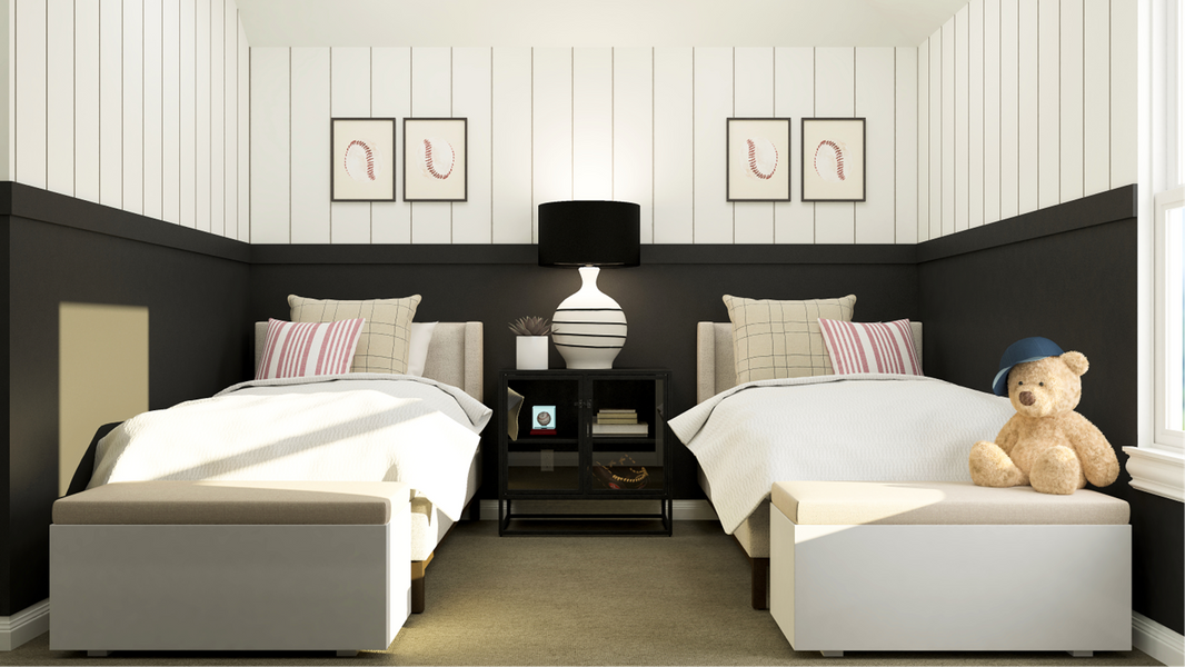 Furnished interior in a model home at Voss Farms: Classic Collection in New Braunfels (Image 14).