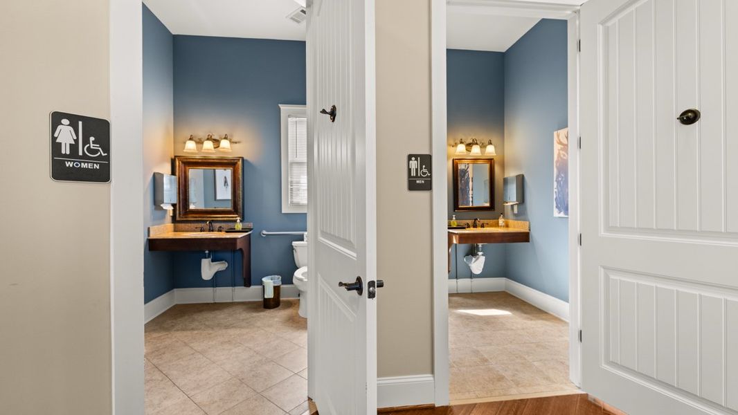 Furnished interior in a model home at Mountain Park in Dahlonega (Image 54).