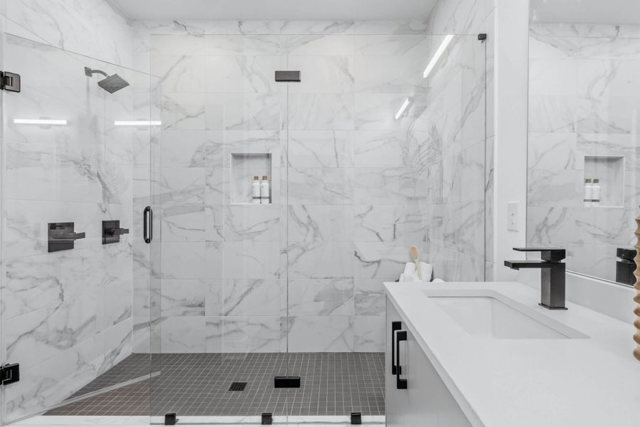 Furnished interior in a model home at Interlock in Atlanta (Image 16). Furnished interior in a model home at Interlock in Atlanta (Image 16).