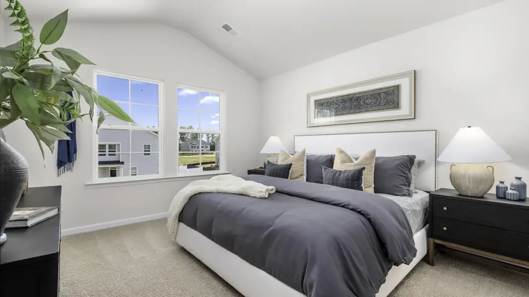 Furnished interior in a model home at Hastings Farm in Kernersville (Image 8).