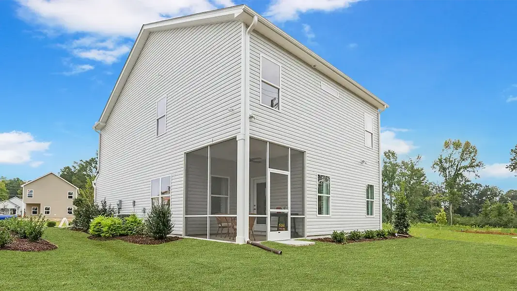 The Braselton II Rear Exterior | Pineworth Landing | Macon, GA