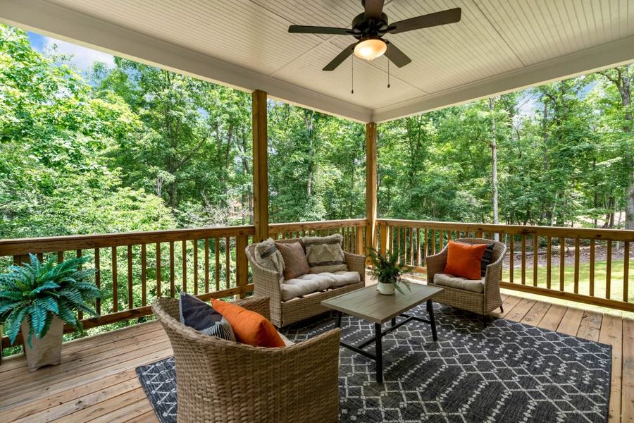 Exterior details of a home in The Estates at Hurricane Pointe, Douglasville (Image 22).
