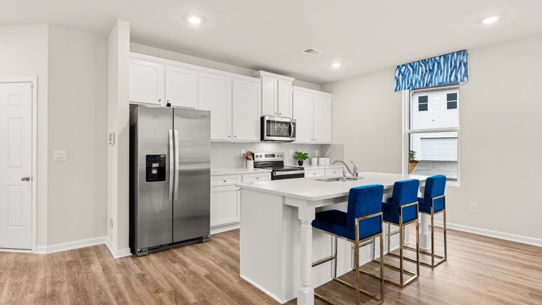 Furnished interior in a model home at Brookland Commons in Monroe (Image 4).
