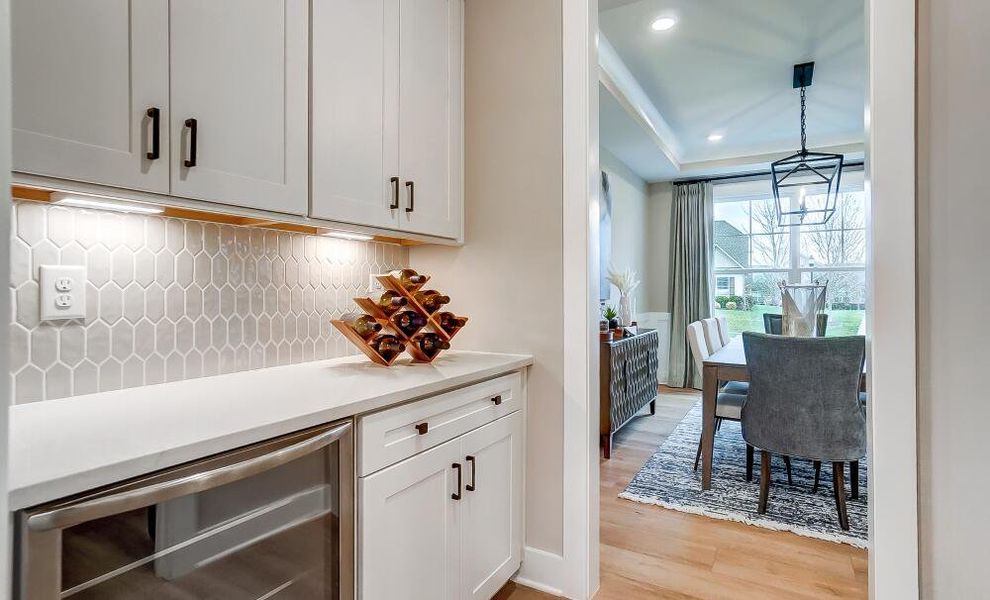 Furnished interior in a model home at The Fairways at Springlake in York (Image 4).