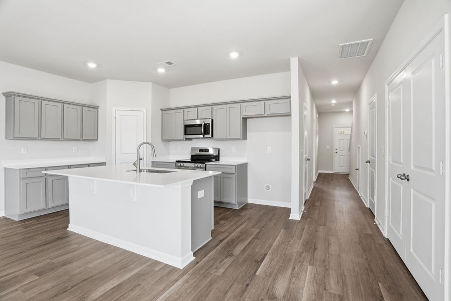 Furnished interior in a model home at Towns at Lake Greenwood in Greenwood (Image 33).