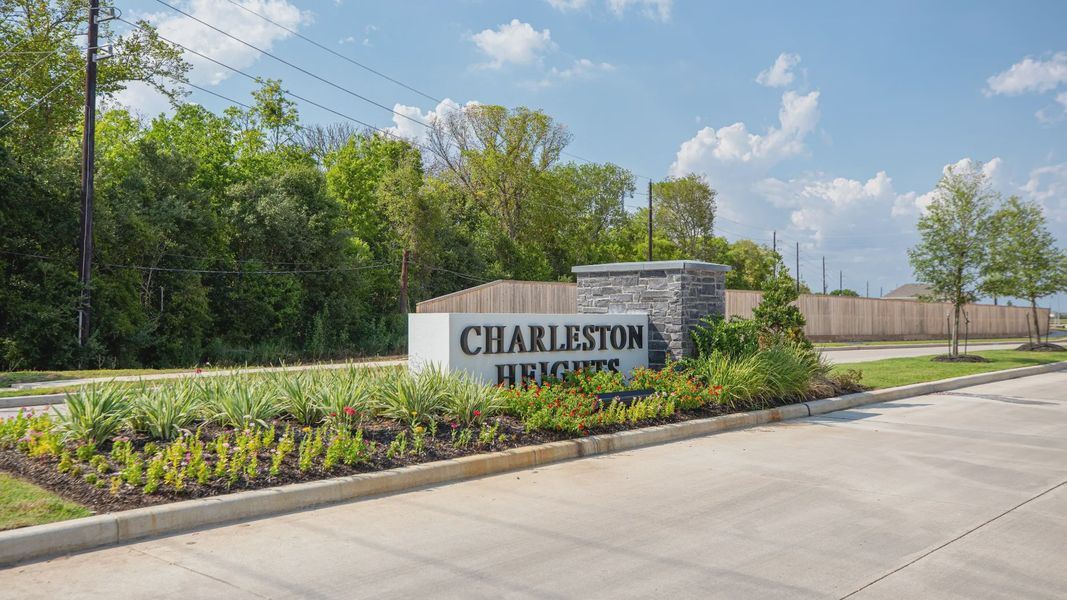 Charleston Heights Entry Monument Sign