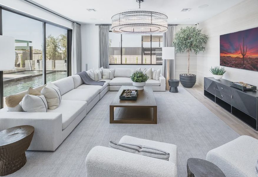 6004 Model Great Room - 13 of 31 6004 Model Great Room - 13 of 31