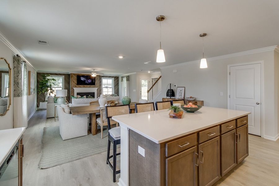 Wilkinson | Kitchen to Great Room Wilkinson | Kitchen to Great Room
