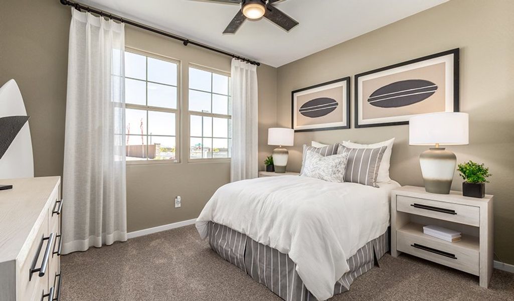 Furnished interior in a model home at Portfolio at White Tank Foothills in Waddell (Image 8).