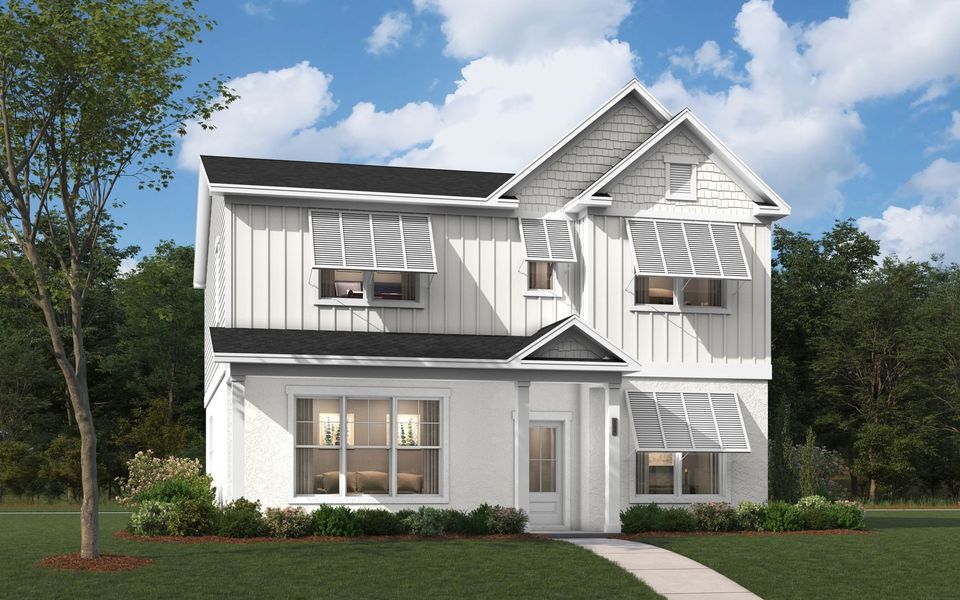 Exterior Rendering of the Weybridge