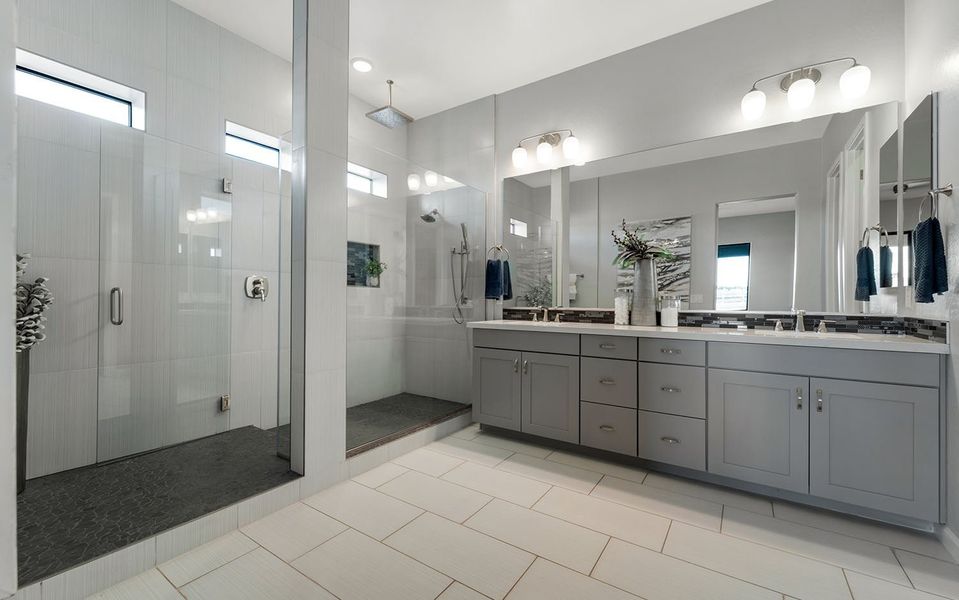 Furnished interior in a model home at Heritage Pointe in Chino Valley (Image 30).