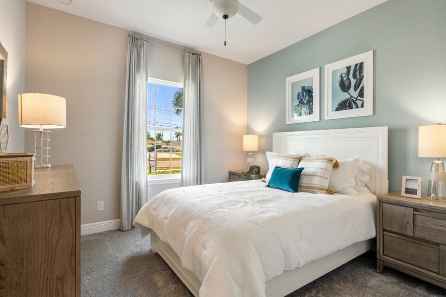 Furnished interior in a model home at Cape Coral in Cape Coral (Image 13).