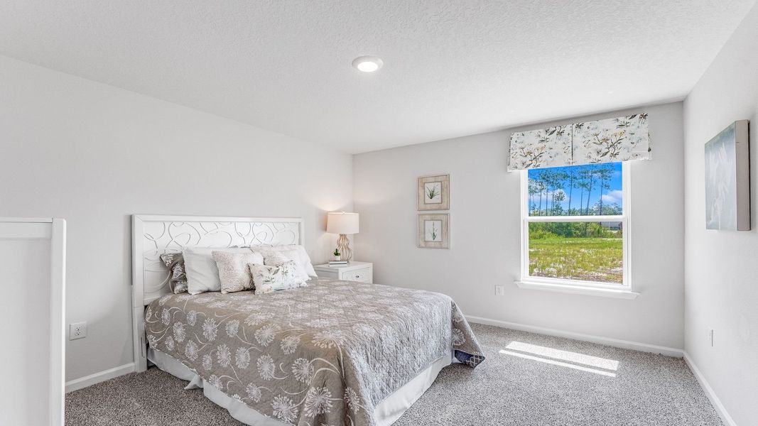 Furnished interior in a model home at Morningside in Panama City (Image 9).