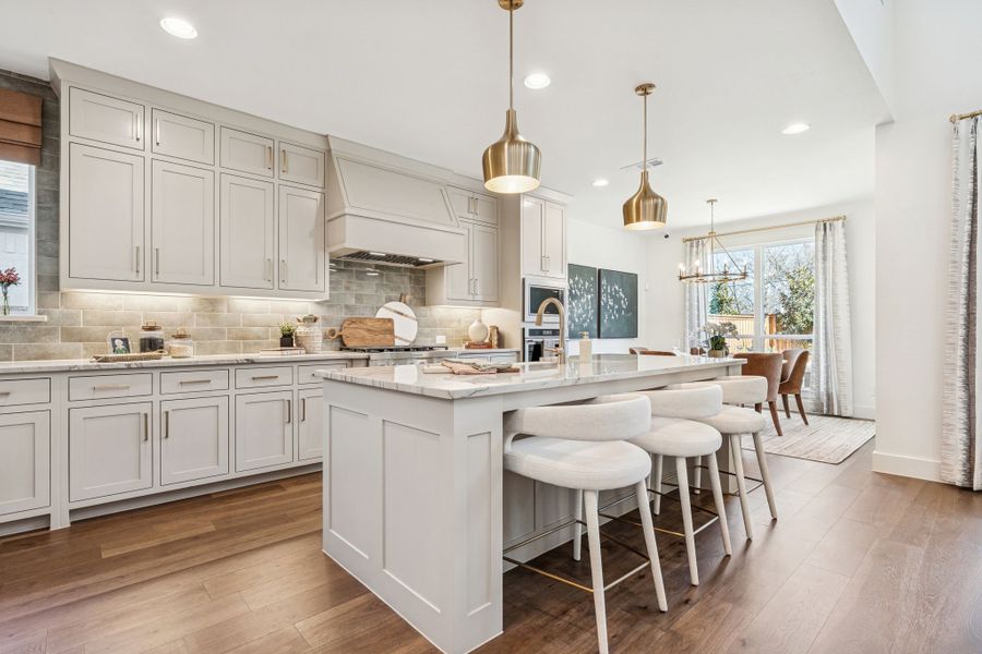 Furnished interior in a model home at Lakewood Village in Lakewood Village (Image 14).