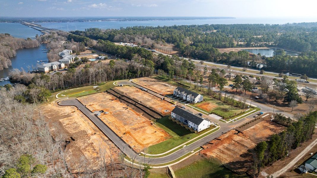 Site preparation and early development at Marion Village in Santee, SC (Image 24).